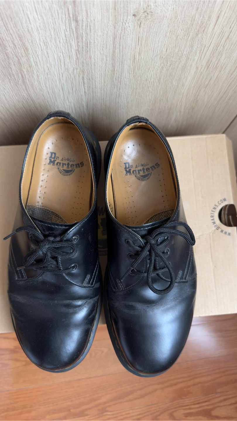 Men’s Dr. Martens 1461 Black Leather Oxford Shoes - photo 3