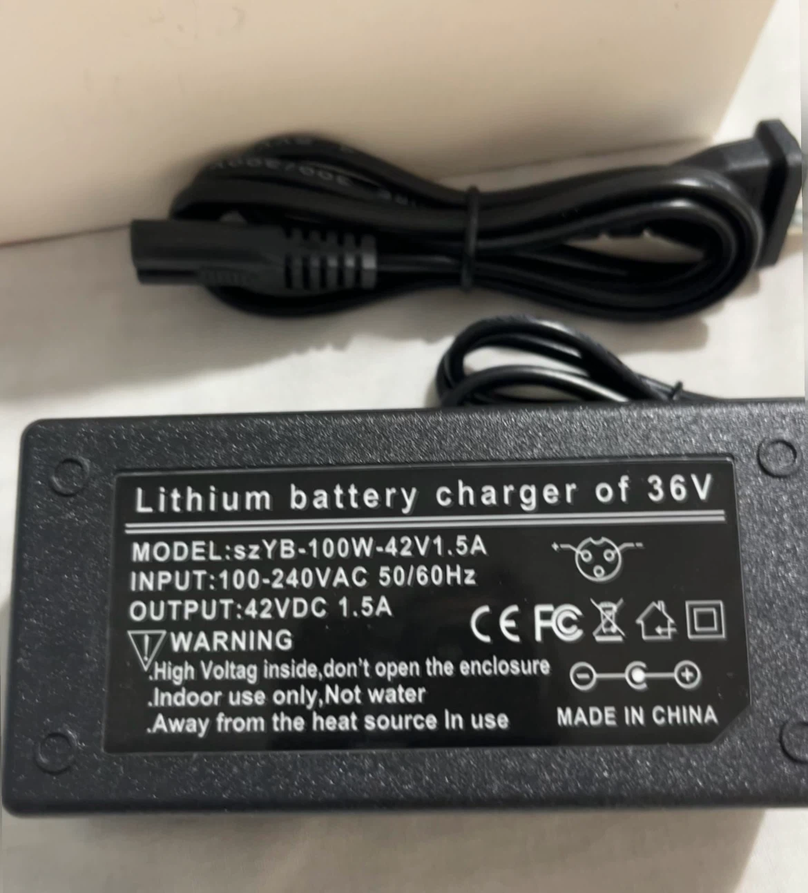🔌 36V Lithium battery charger - photo 2