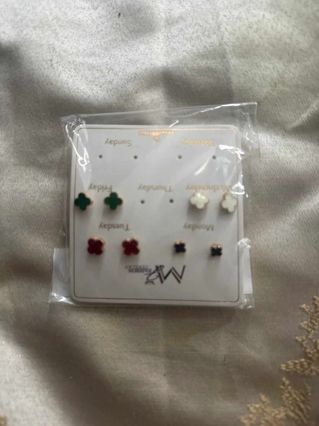 M&F Fashion Jewelry Stud Earrings Set
