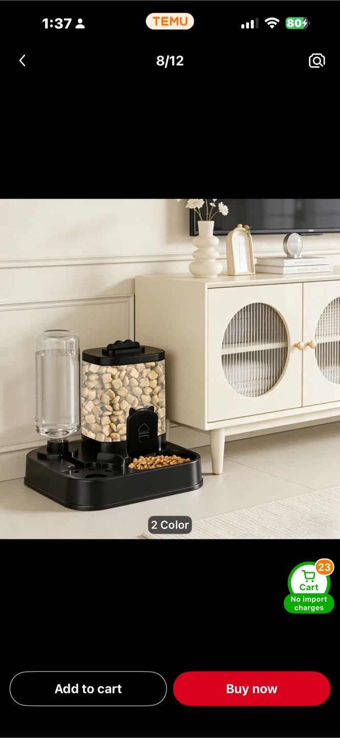 Automatic Pet Feeder with Water Dispenser - photo 4