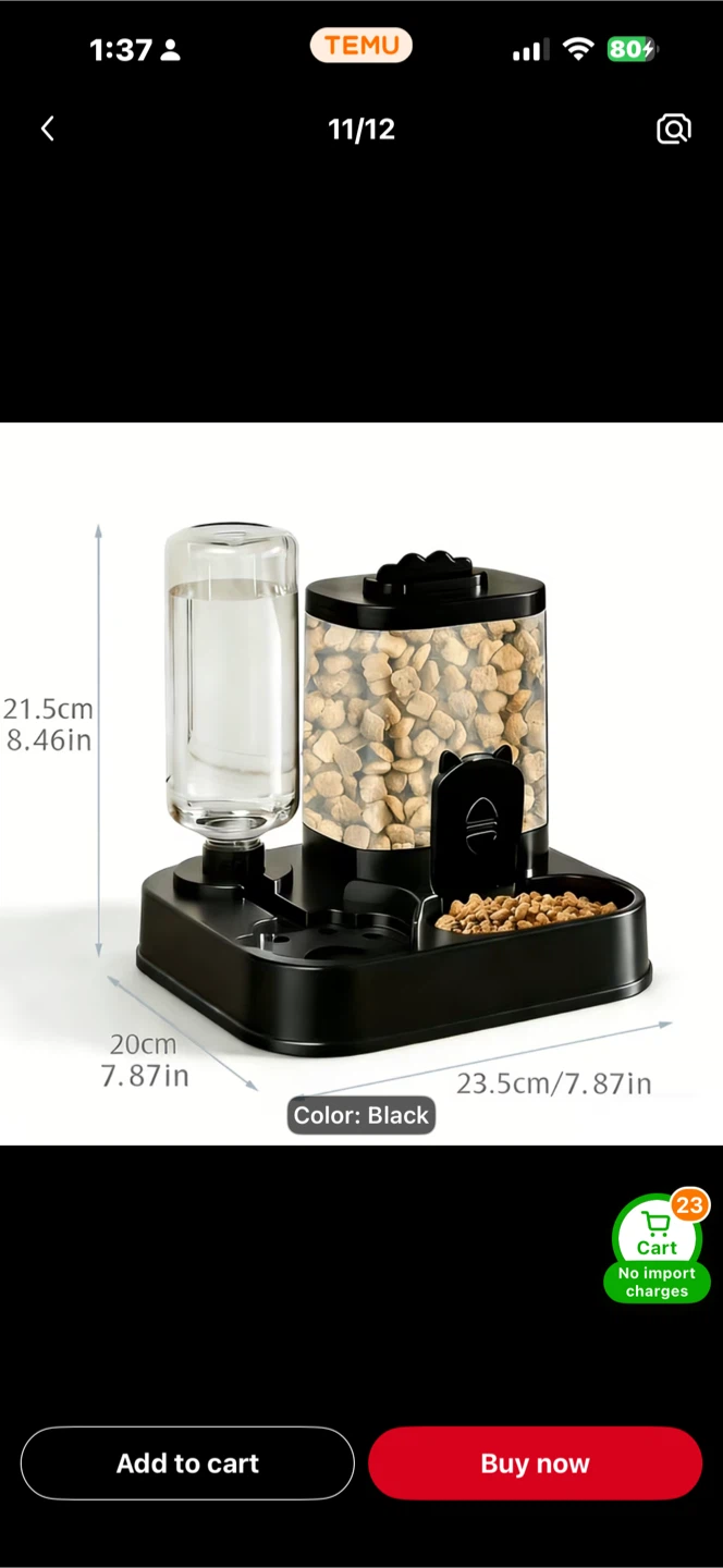 Automatic Pet Feeder with Water Dispenser - photo 5
