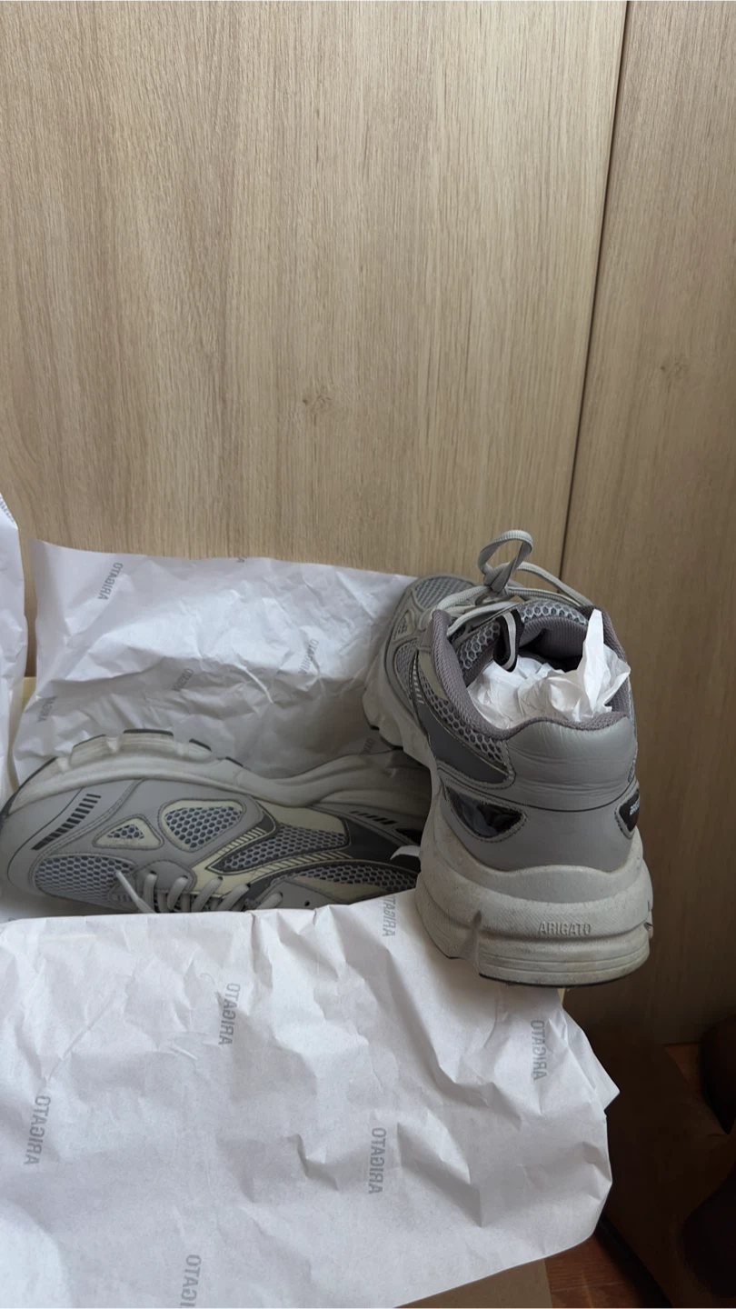 Men's Axel Arigato Grey Marathon Runners - photo 3