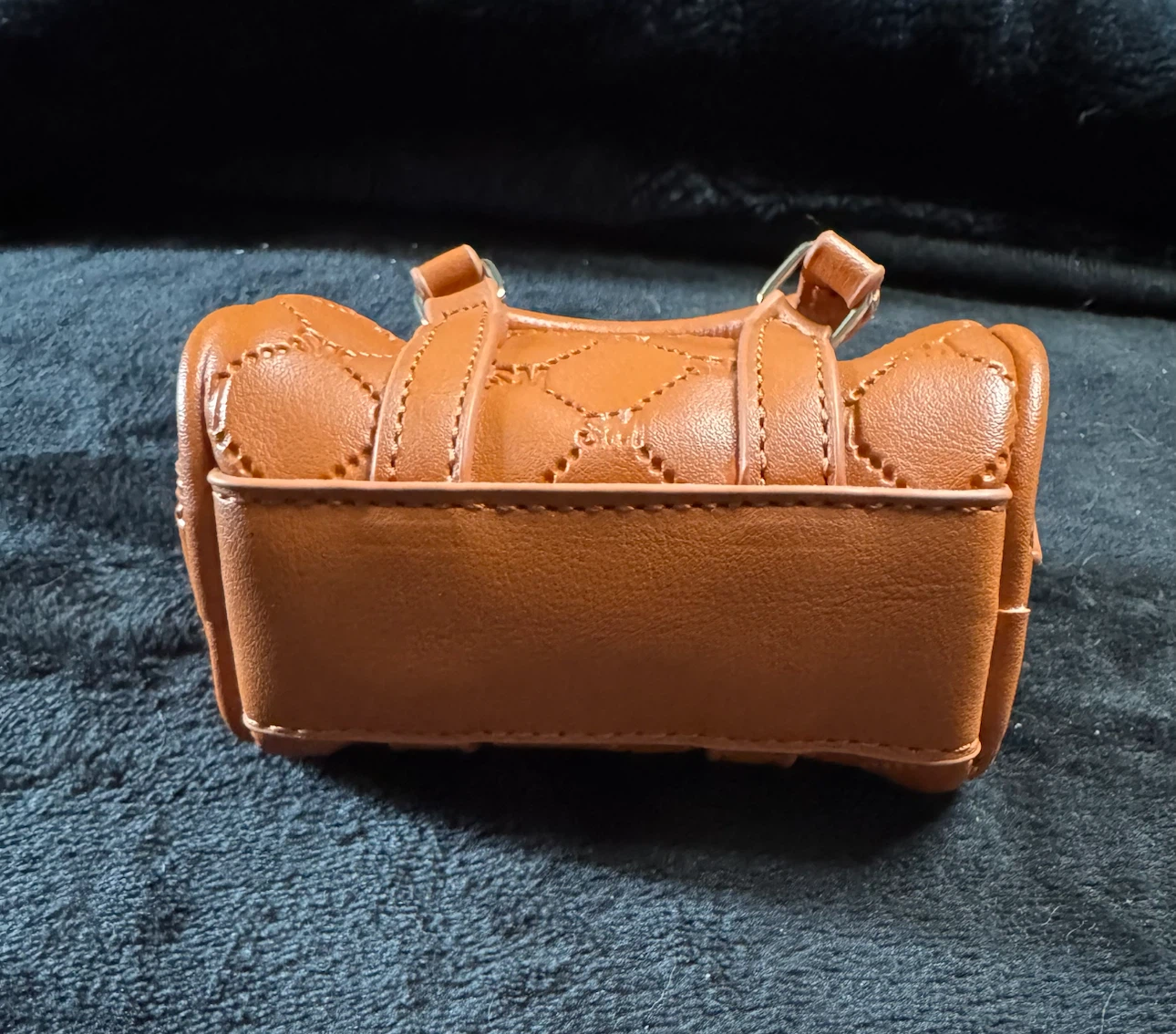 Steve Madden Brown Mini Bag Keychain - photo 4
