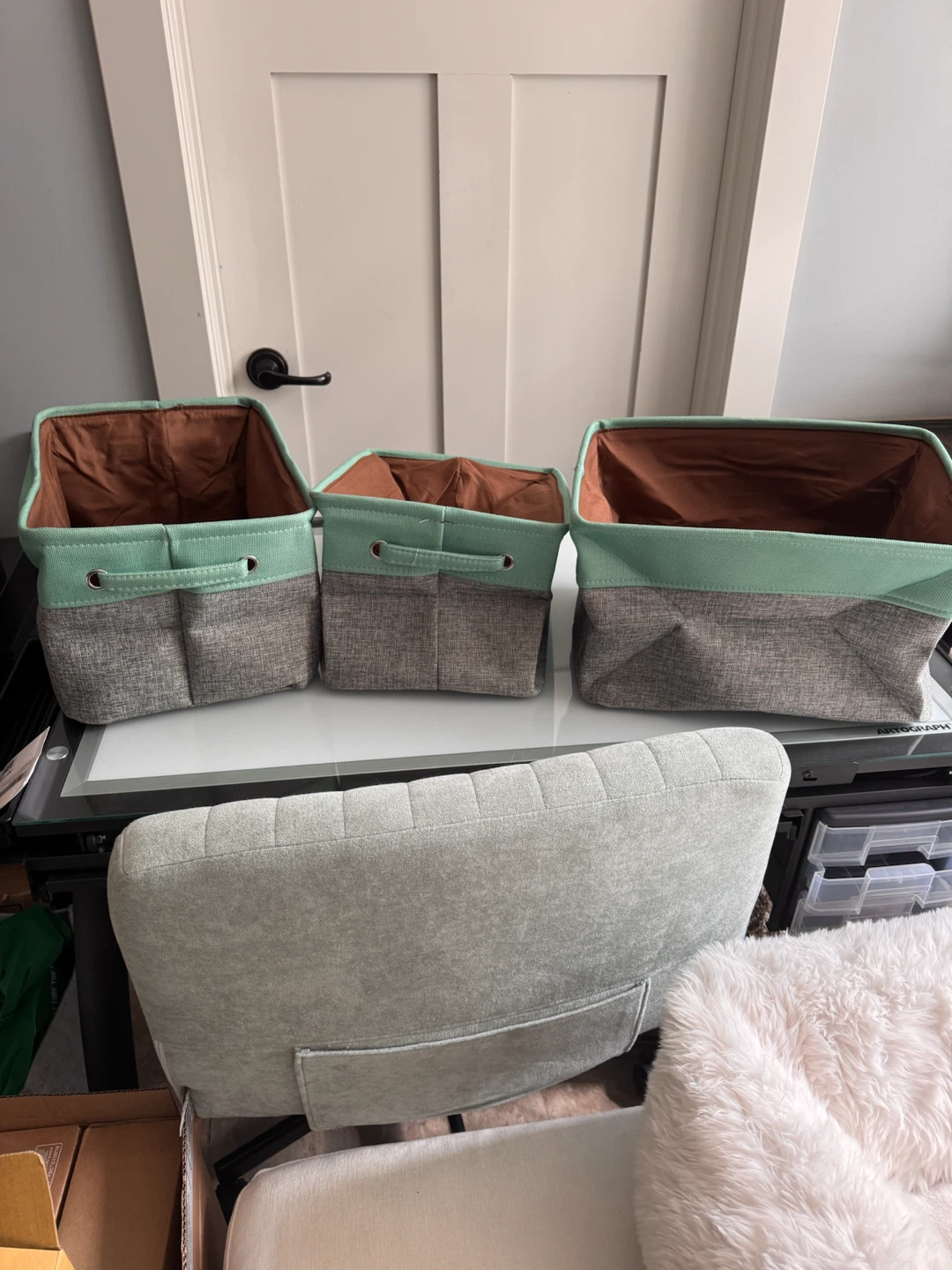 Collapsible Storage Bins - Set of 3 - photo 4