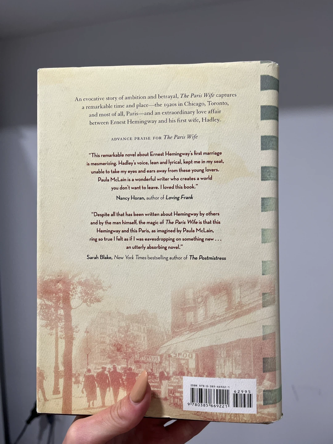 The Paris Wife by Paula McLain - photo 2