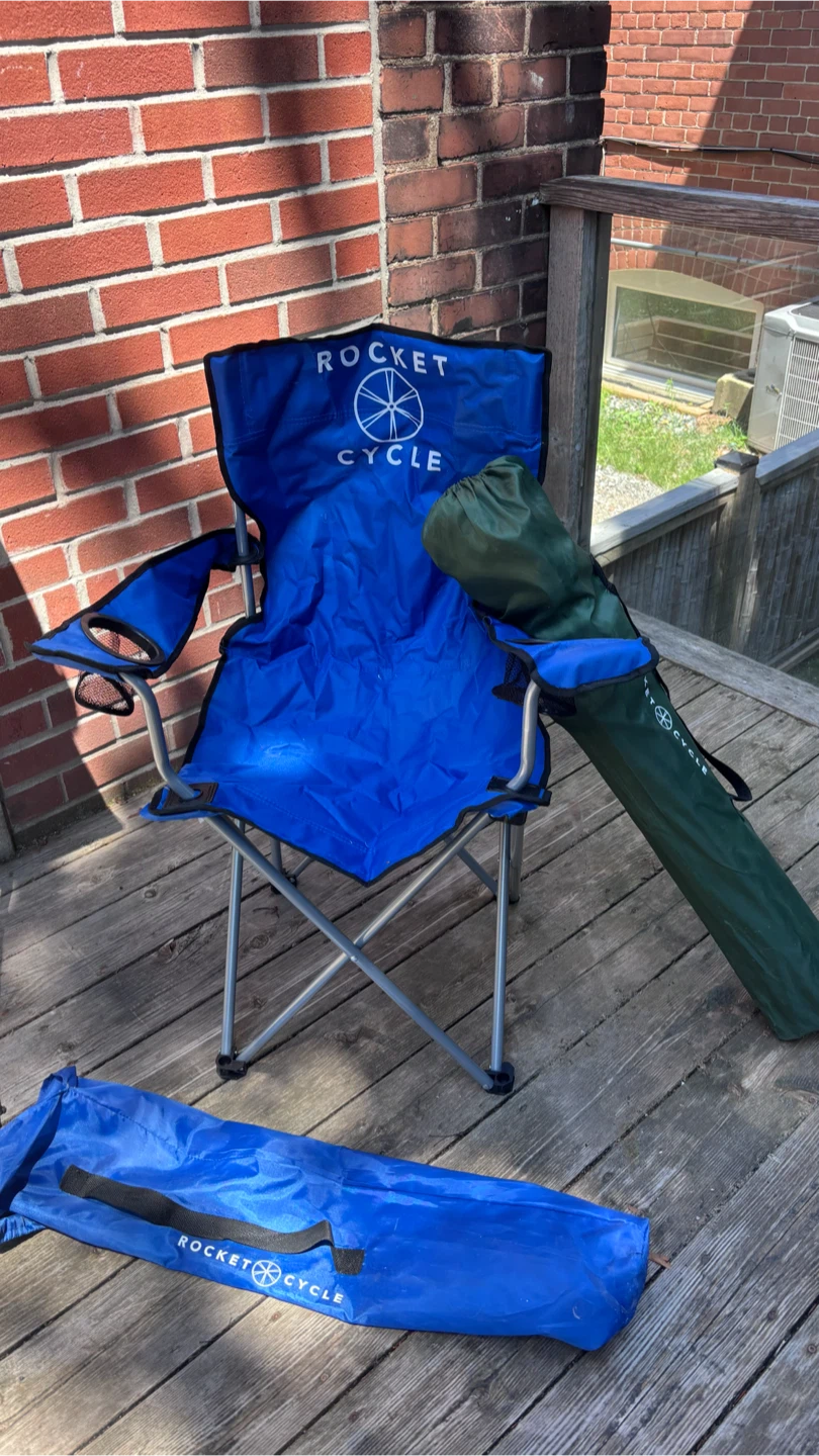 Folding Camp Chairs - 2 available