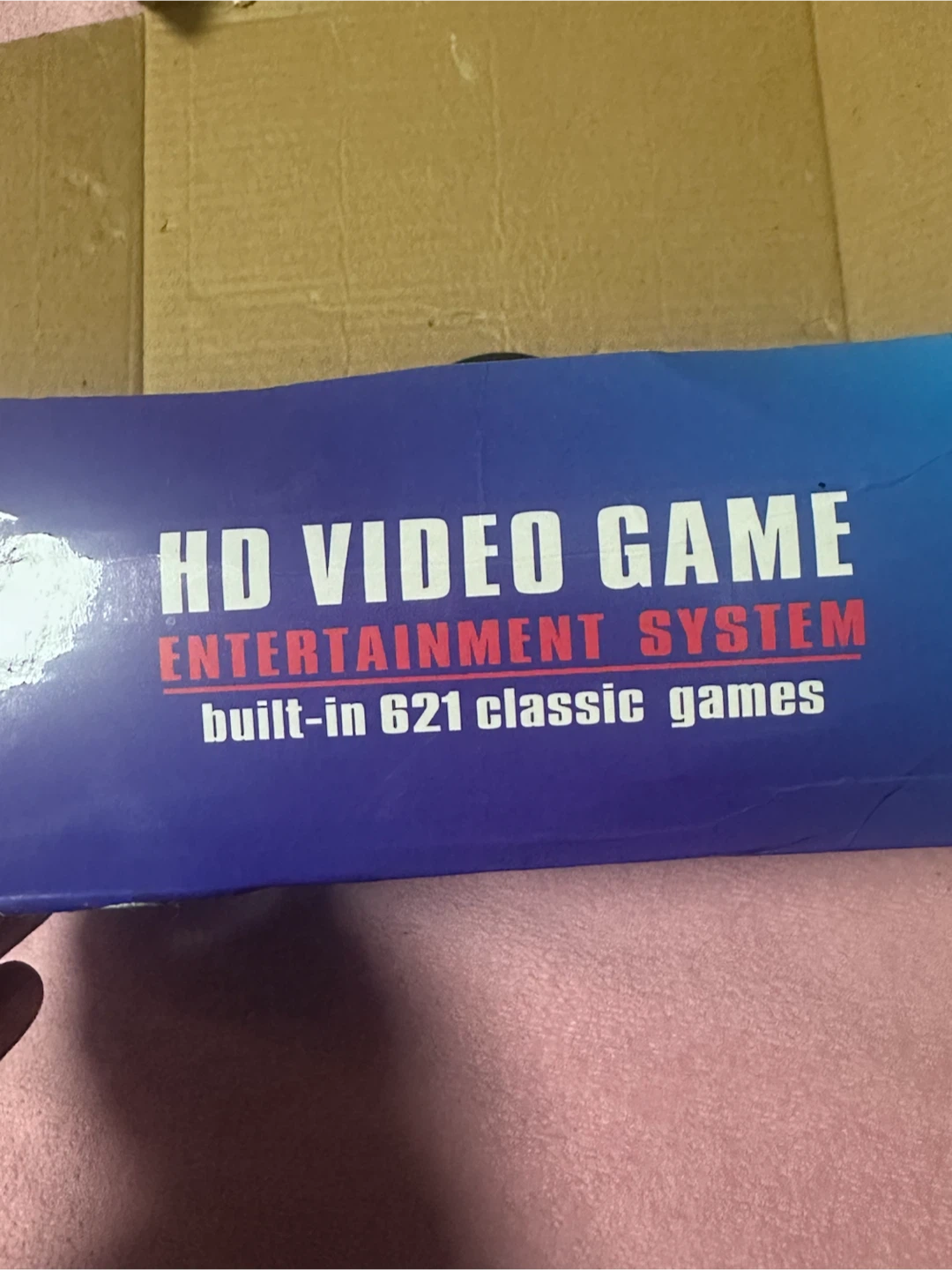 HD Video Game Entertainment System - Built-in 621 Classic Games - photo 5