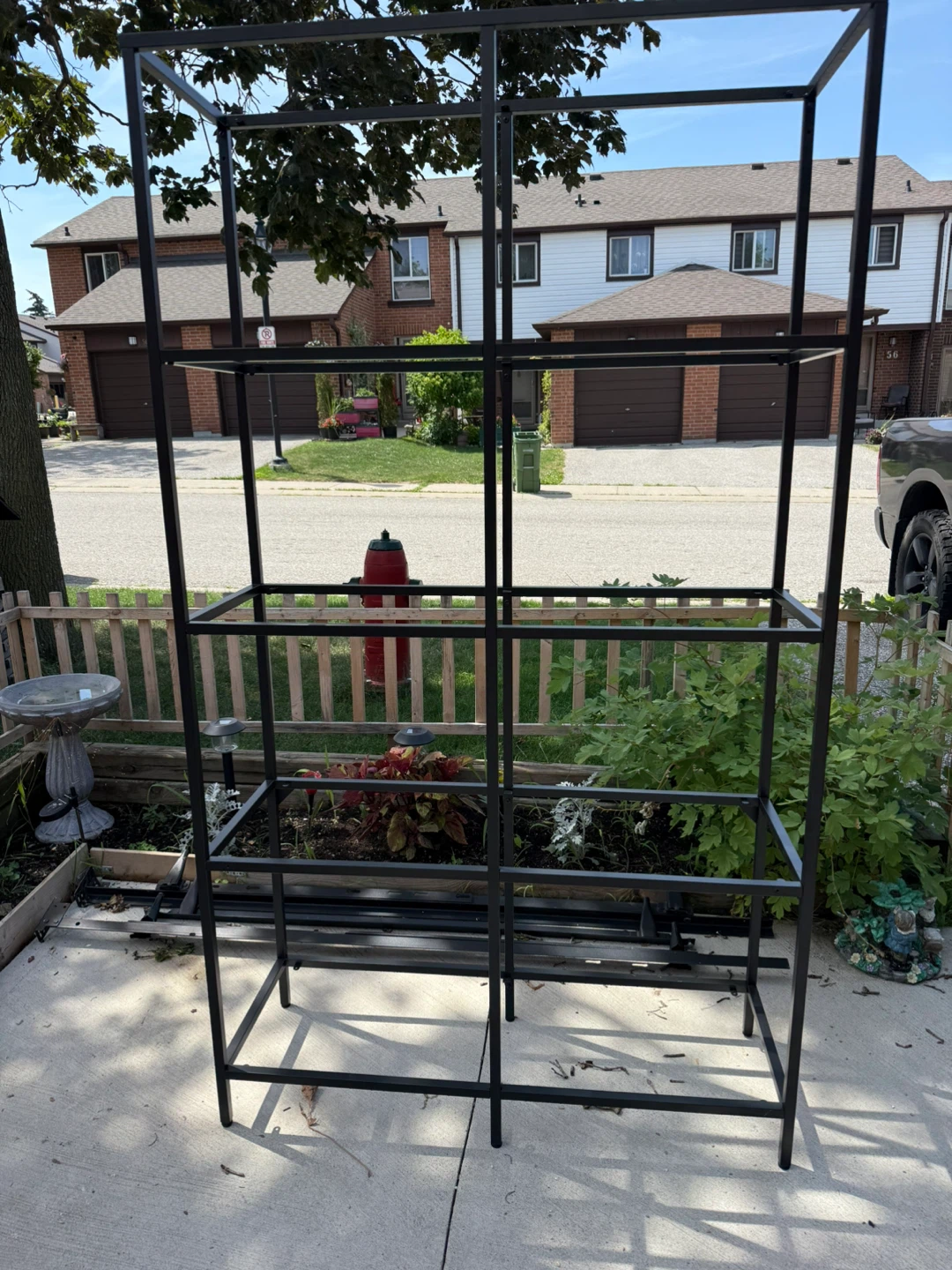 Tall Metal  Trellis Stand
