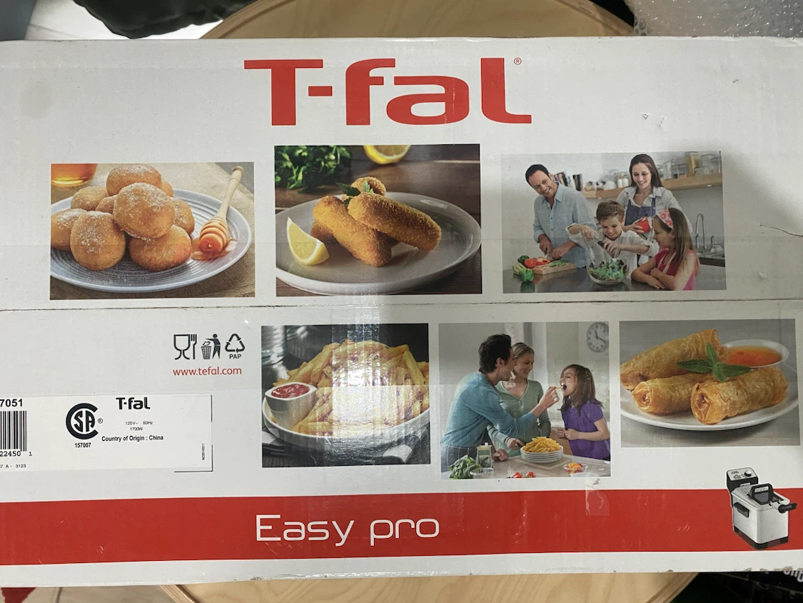 [NEW] T-fal Easy Pro Deep Fryer - photo 2
