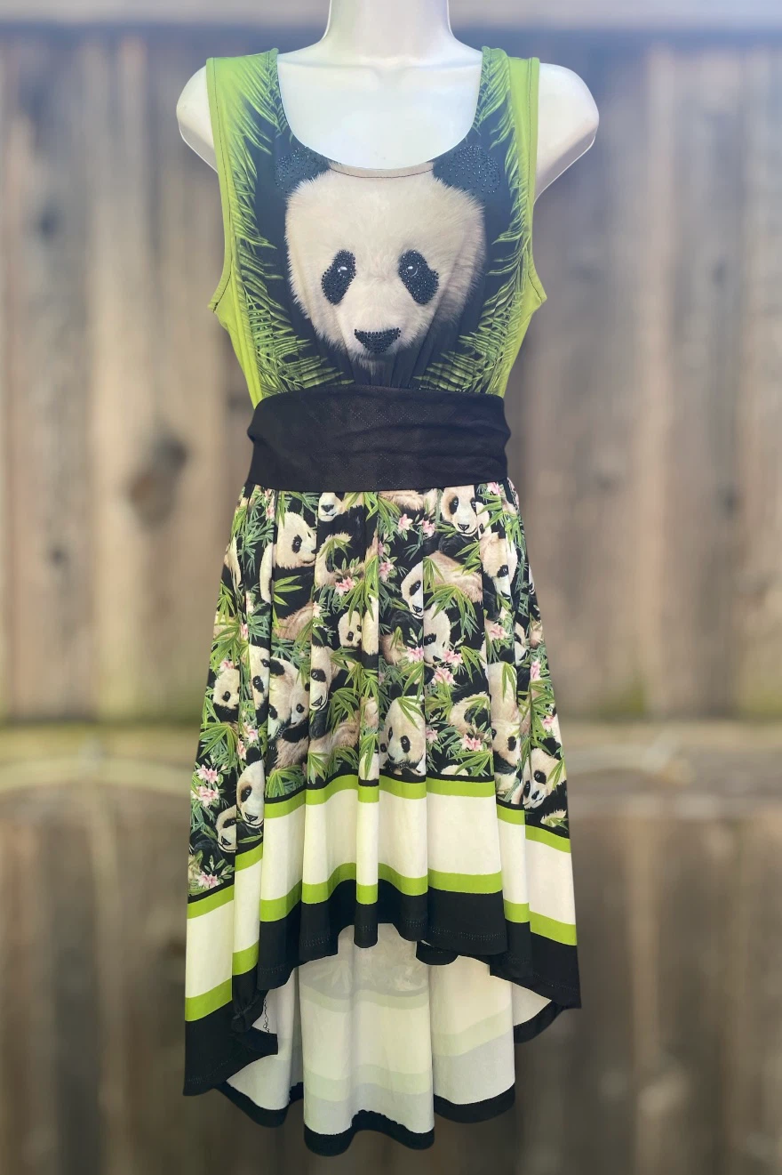Stefano Women's Panda Print Dress Size 42