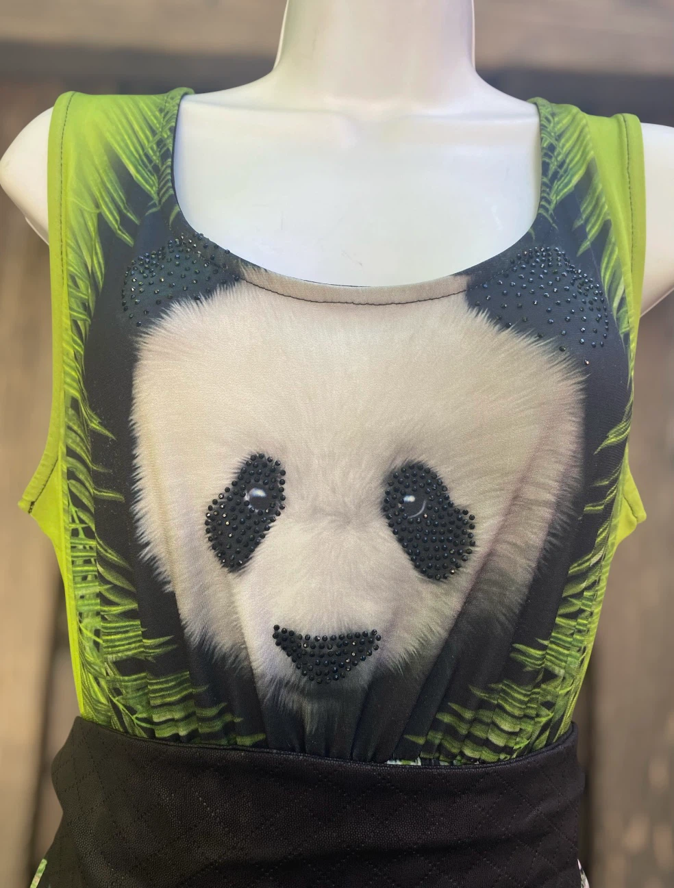Stefano Women's Panda Print Dress Size 42 - photo 3