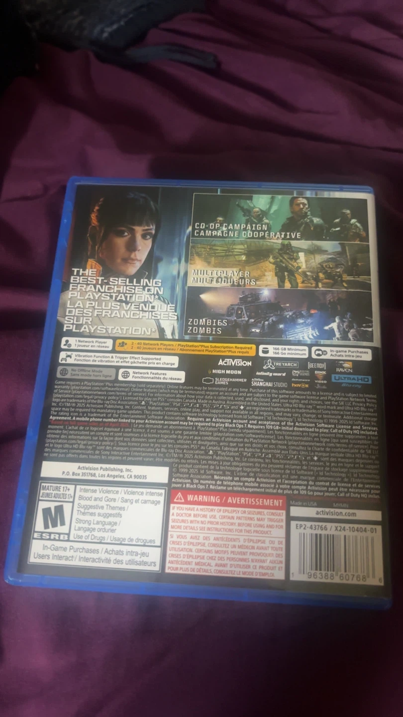 Call of Duty 7 PS5 Game - photo 2