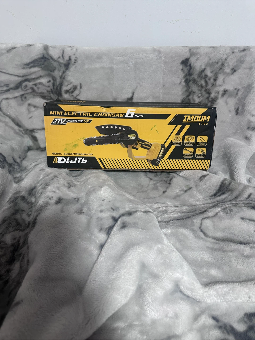 IMDUM LIVE Mini Electric Chainsaw - 6 Inch
