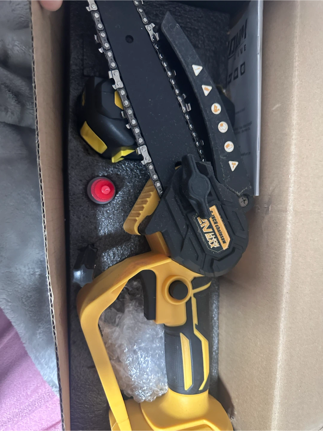 IMDUM LIVE Mini Electric Chainsaw - 6 Inch - photo 3