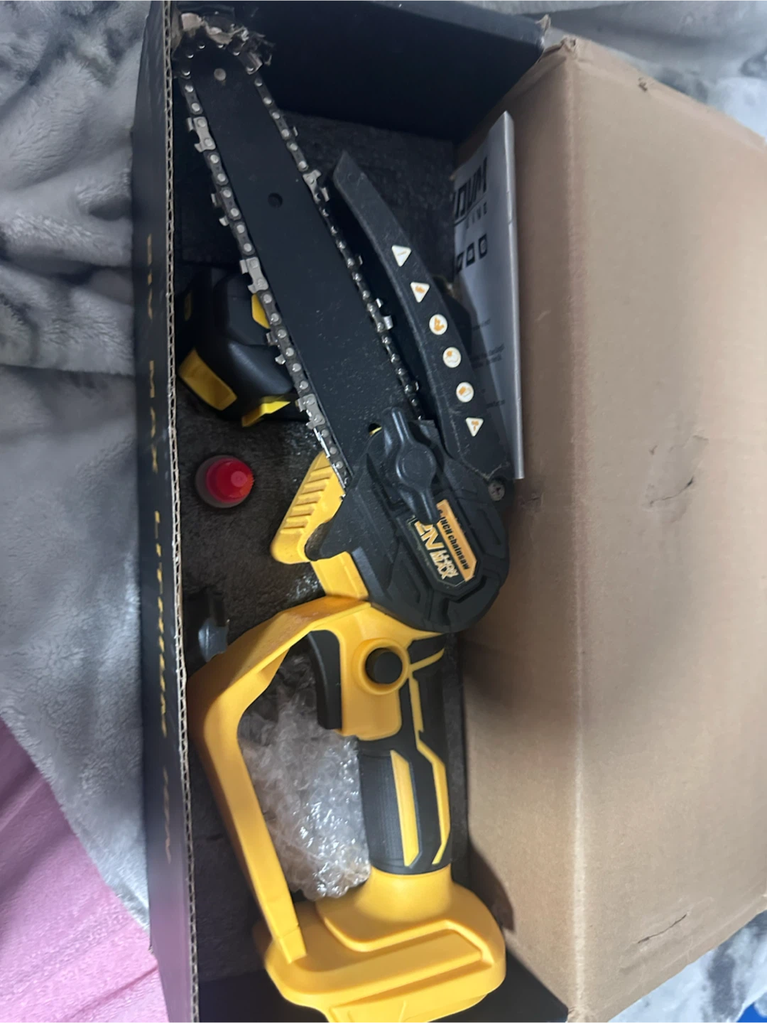 IMDUM LIVE Mini Electric Chainsaw - 6 Inch - photo 4