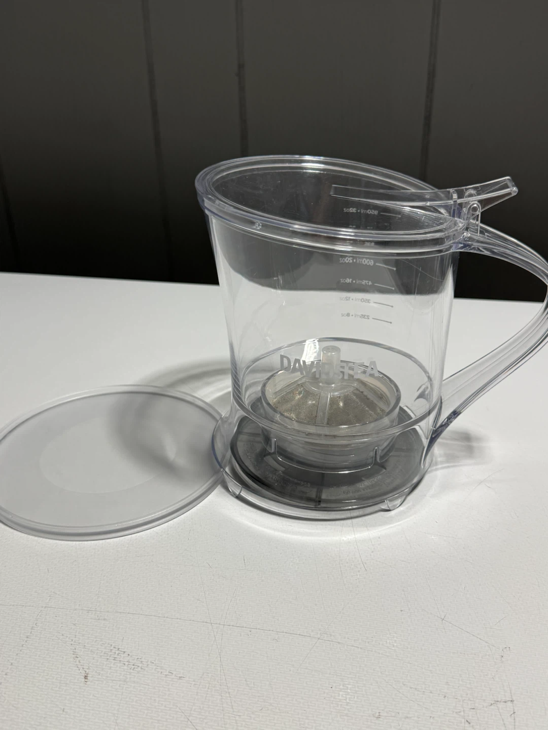 DAVIDsTEA Clear 16 oz Tea Steeper with Fine Mesh Infuser - photo 3