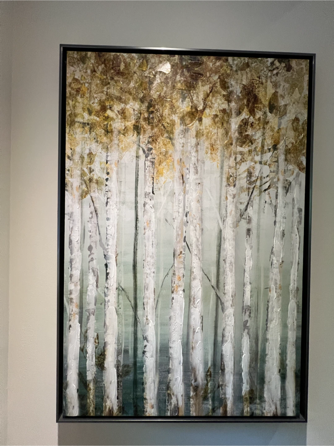 Framed Birch Tree Art Print