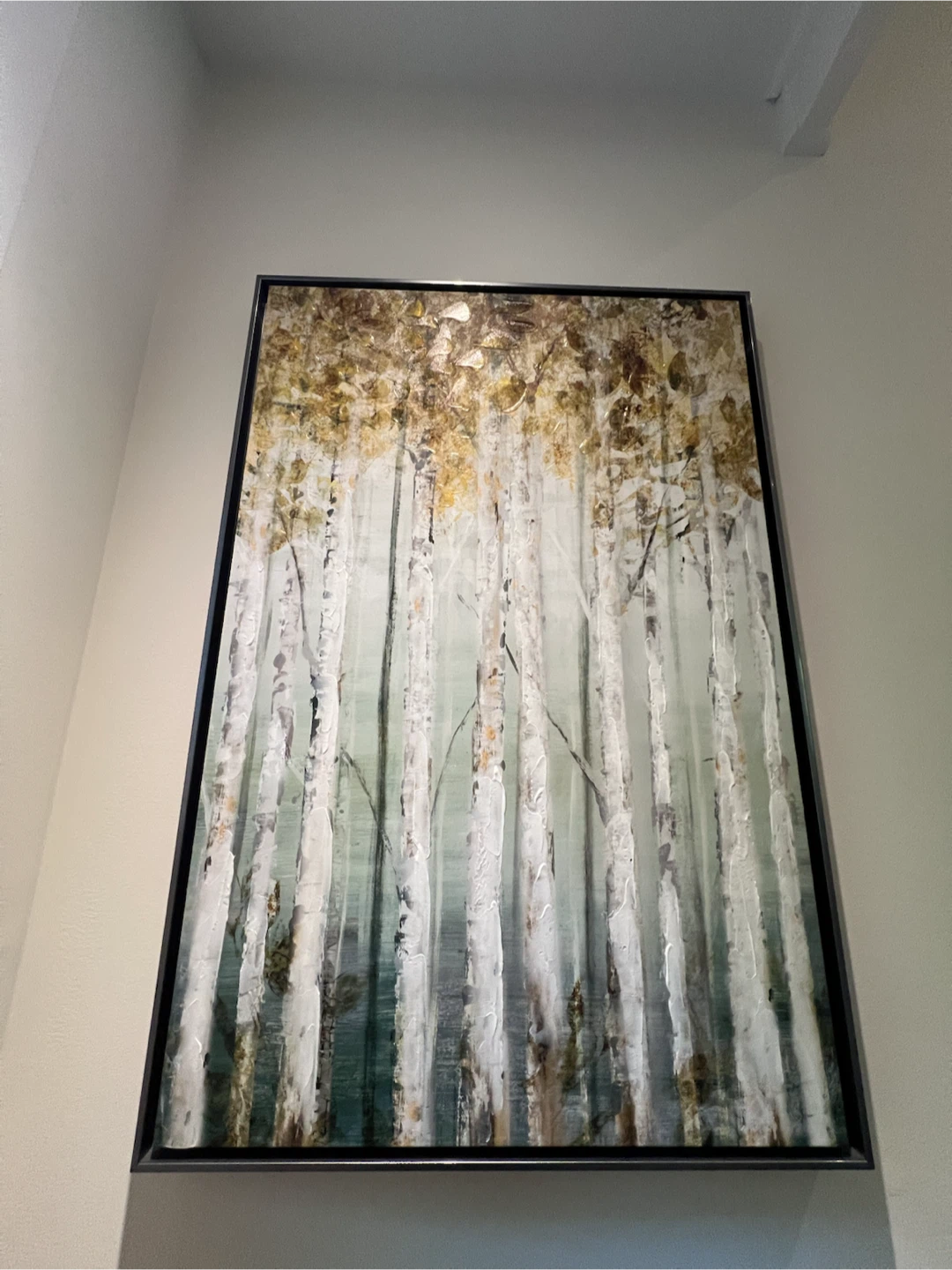 Framed Birch Tree Art Print - photo 4