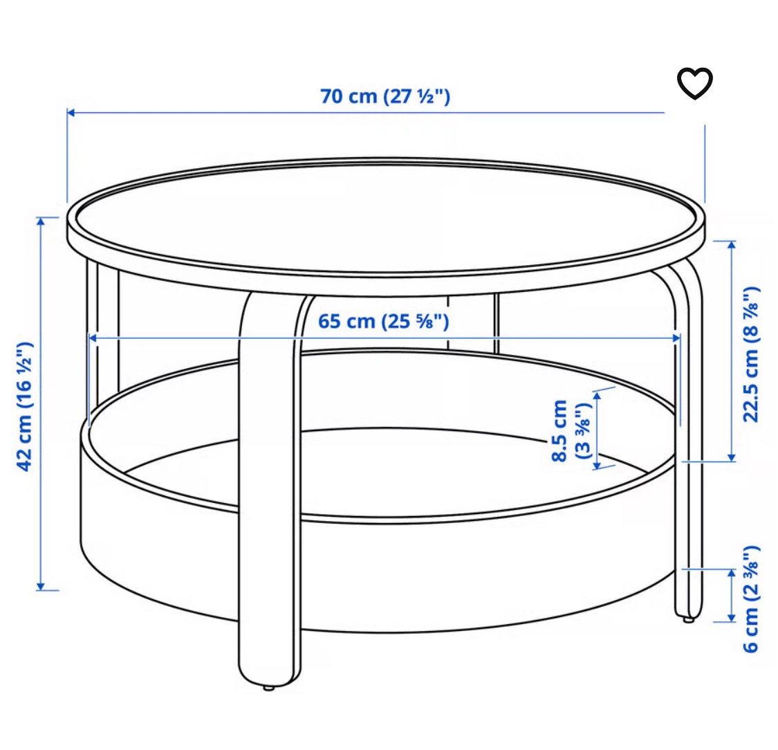 IKEA Borgeby Coffee Table - Birch Veneer - photo 2