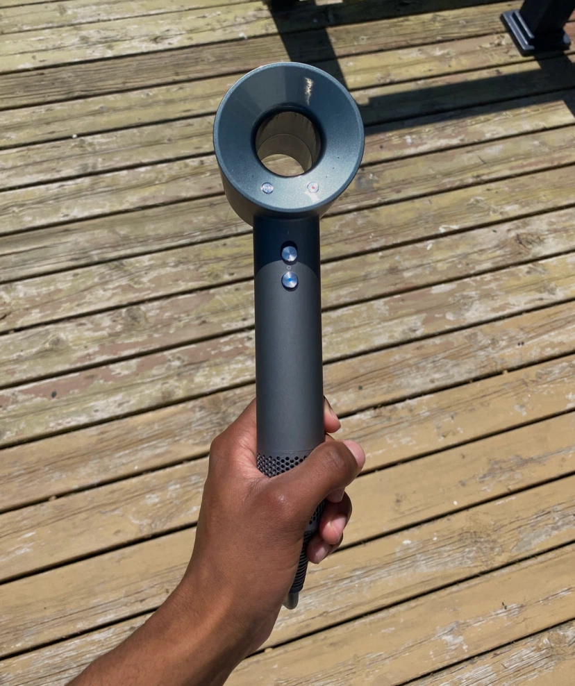 Grey Dyson Hair Dryer