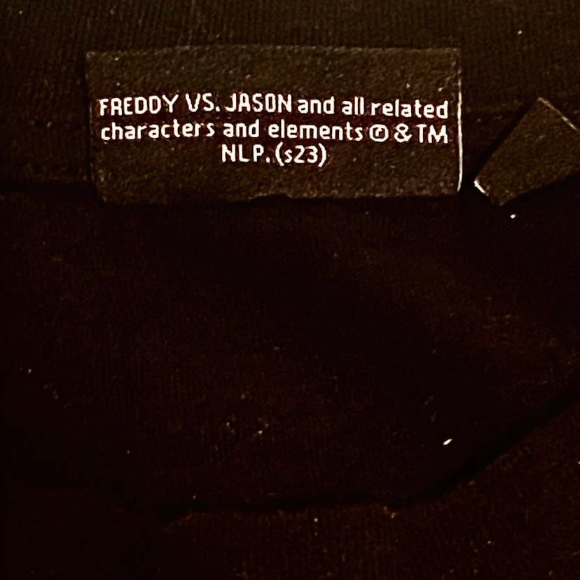 Freddy vs. Jason Black Graphic T-Shirt - photo 4