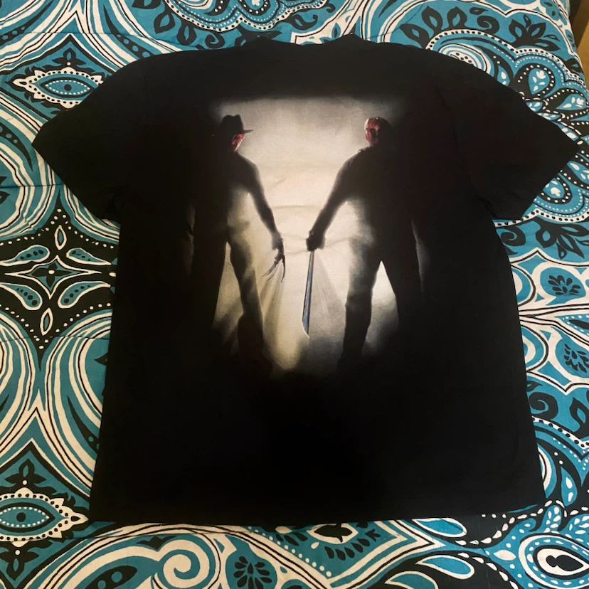 Freddy vs. Jason Black Graphic T-Shirt - photo 5