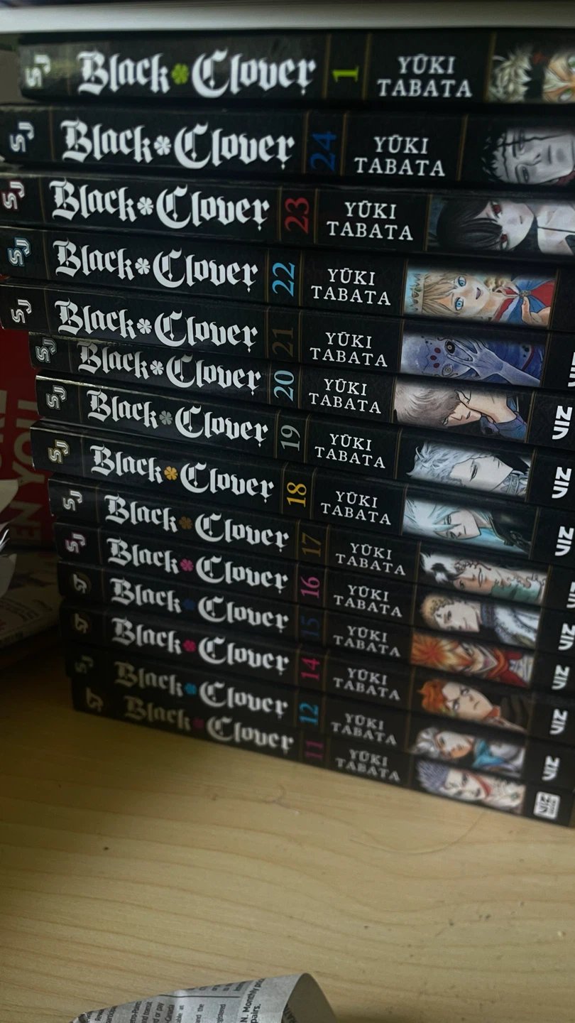 Black Clover Manga Volumes