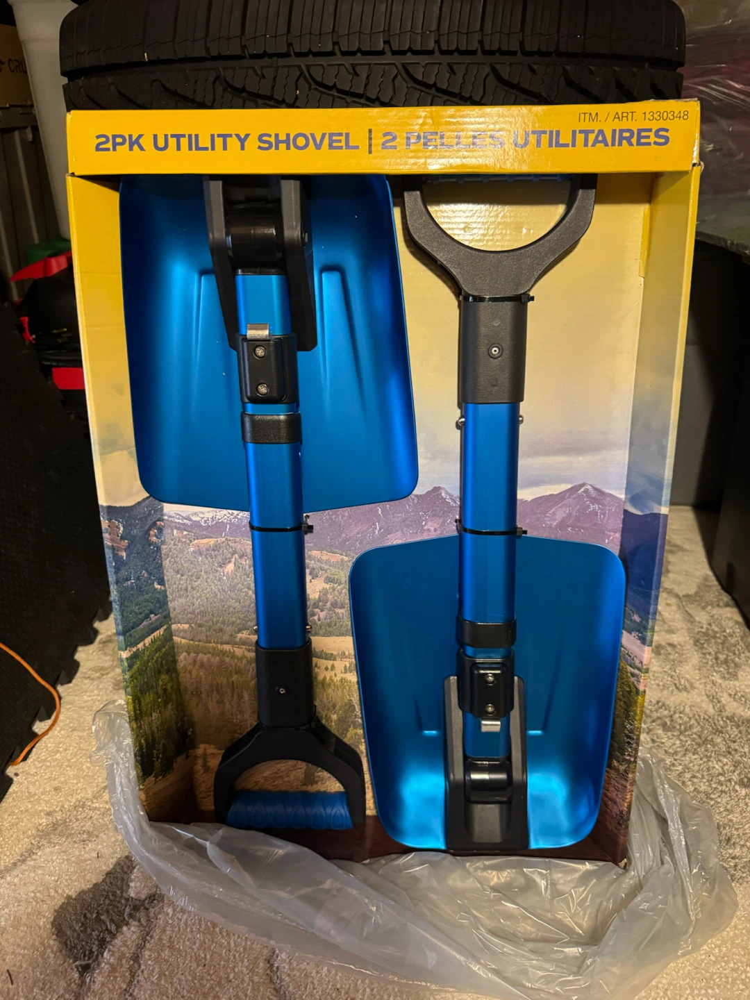 2-Pack BirdRock Home Utility Shovels