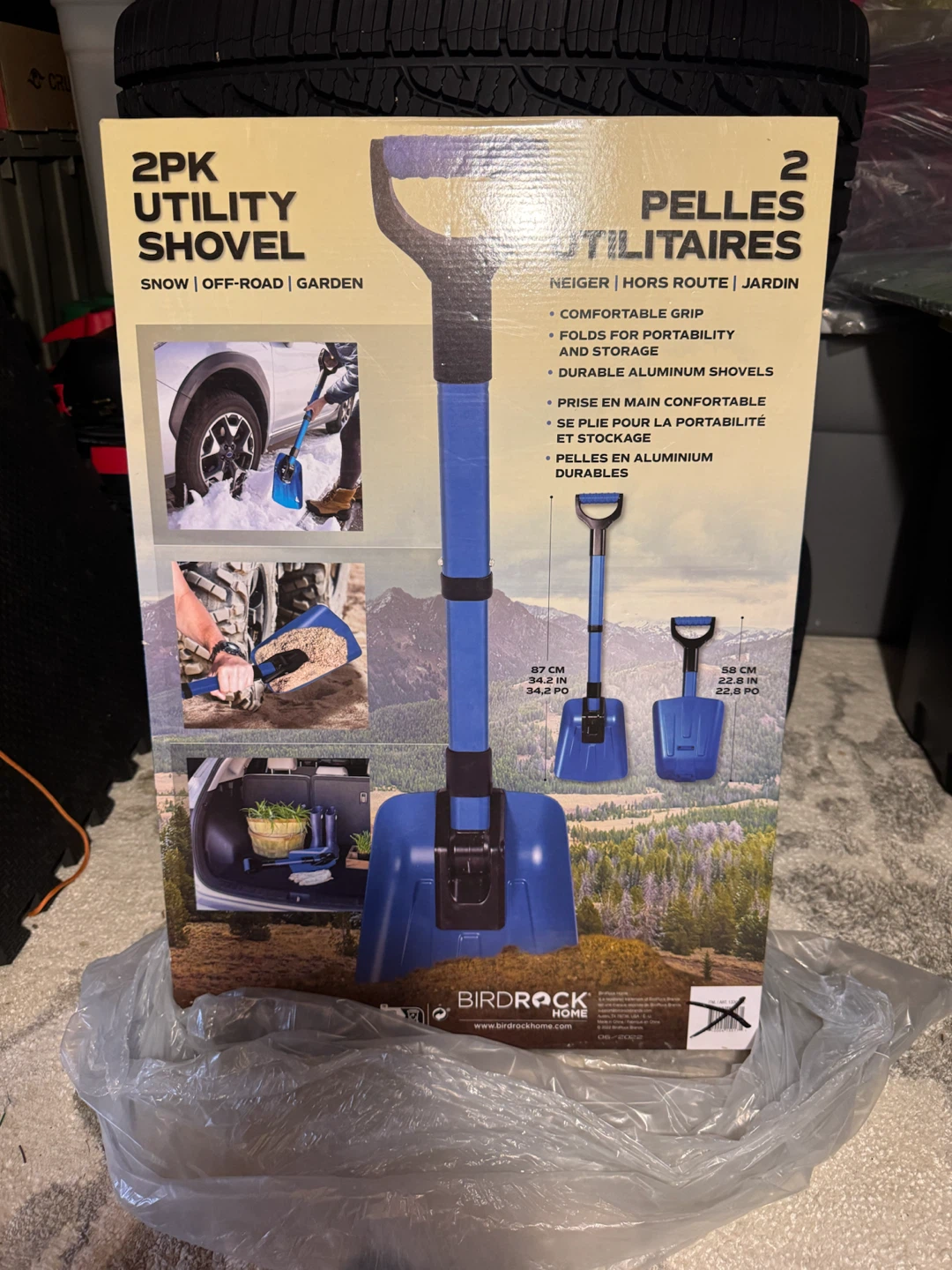 2-Pack BirdRock Home Utility Shovels - photo 2
