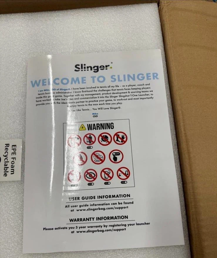 Slinger Tennis Ball Machine Tournament Pack - photo 4