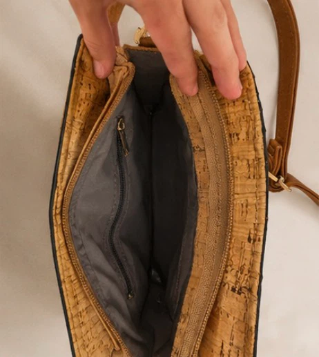 A vintage Cork and Patterned Mario Valentino Crossbody Bag - photo 3