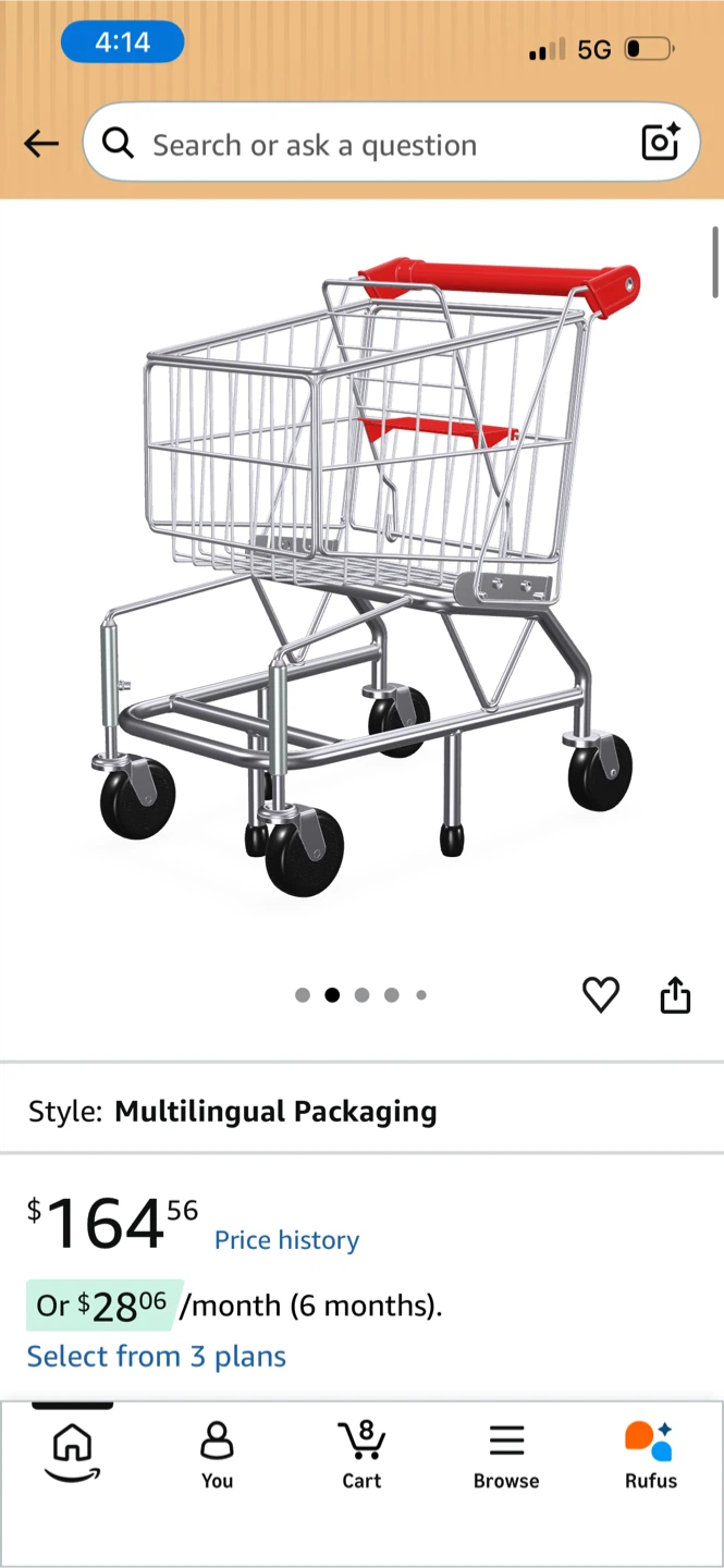 Kids Shopping Cart - photo 3