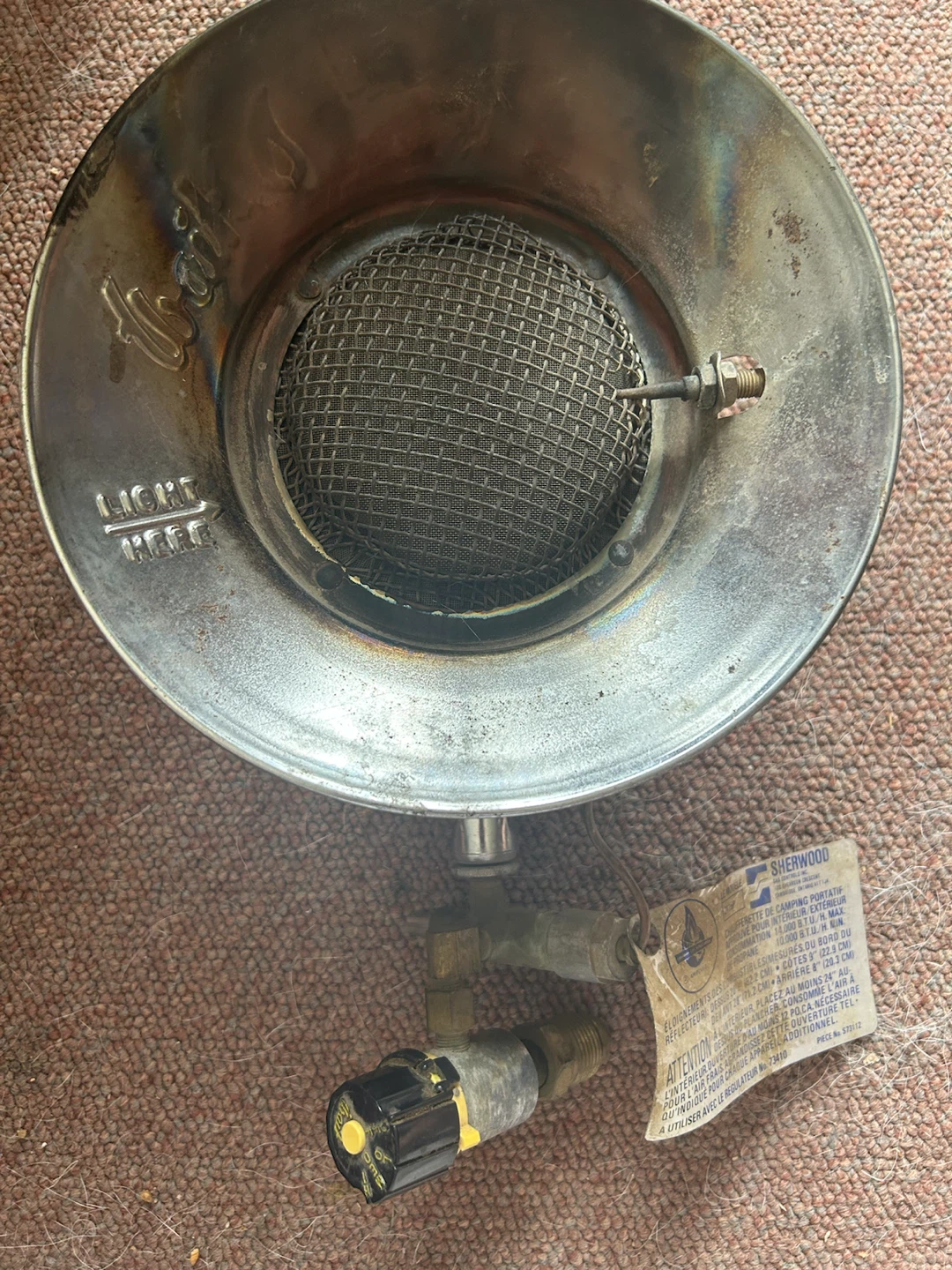 Sherwood 2115P Portable Propane Heater