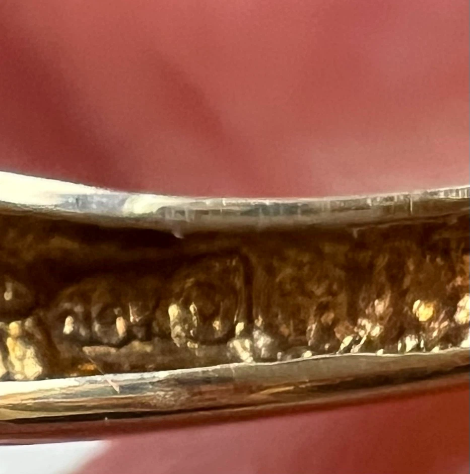 Beautiful Vintage 10K Gold Diamond Ring - photo 5