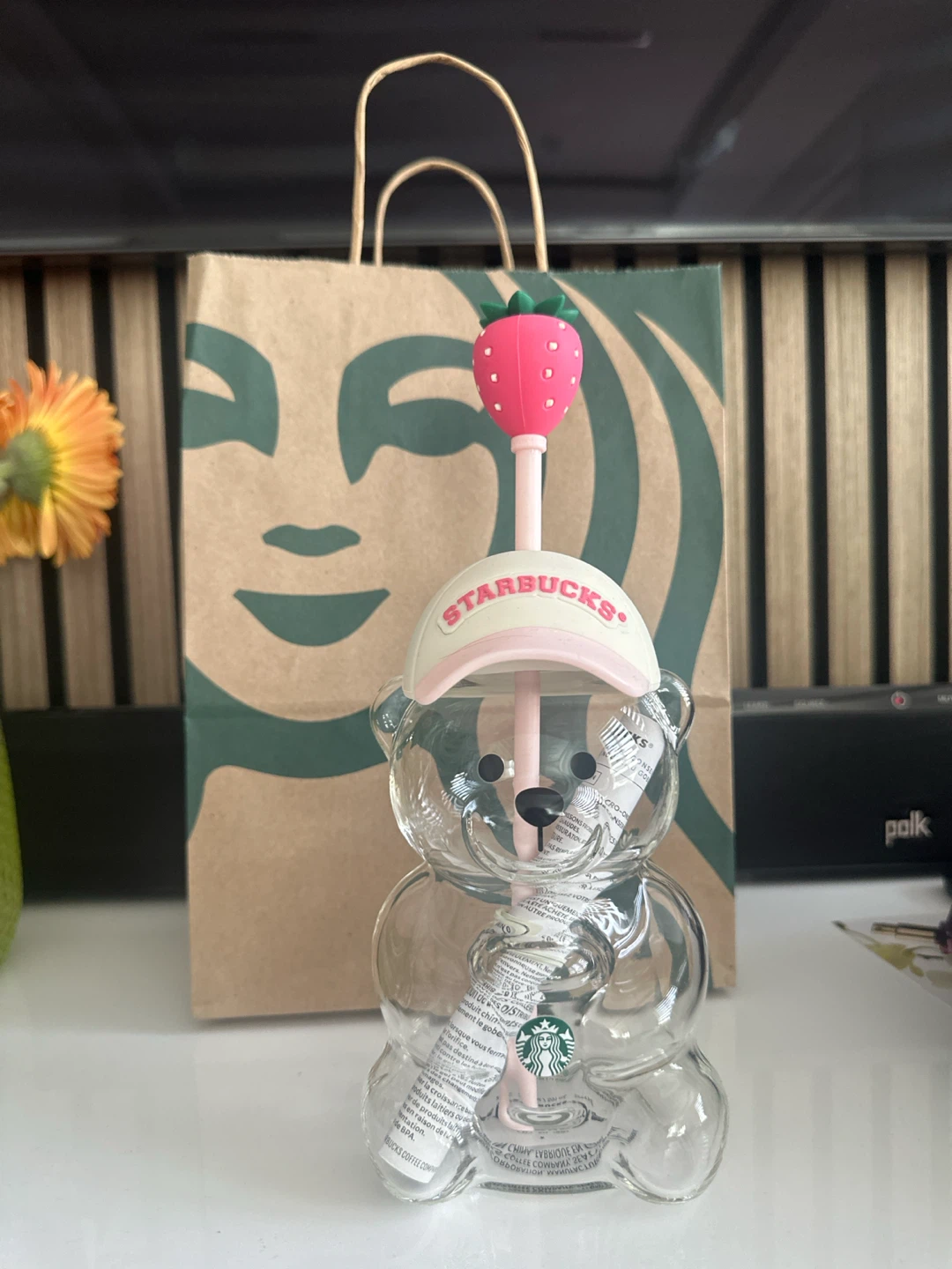 Starbucks Strawberry Bear Cup