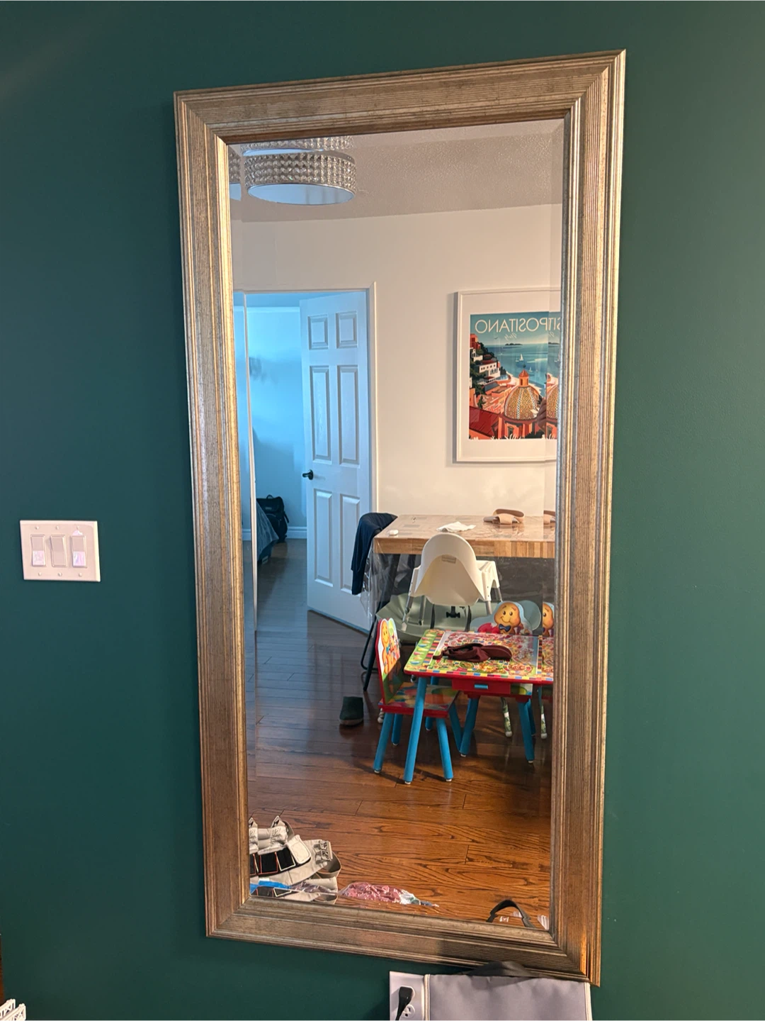 Gold Framed Mirror
