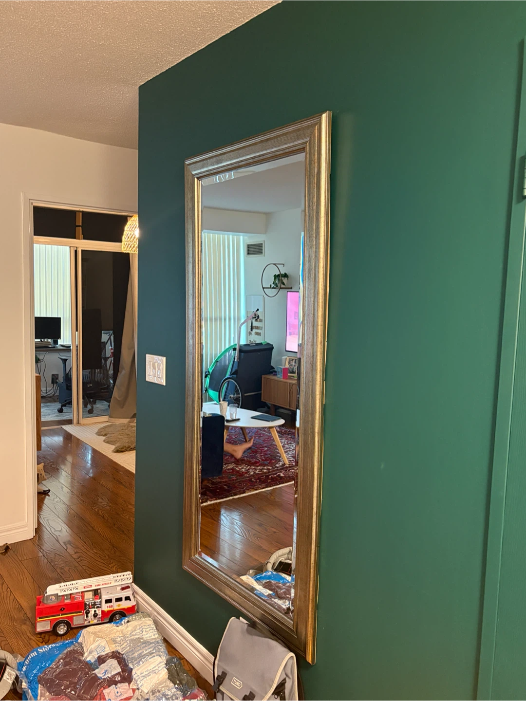 Gold Framed Mirror - photo 2