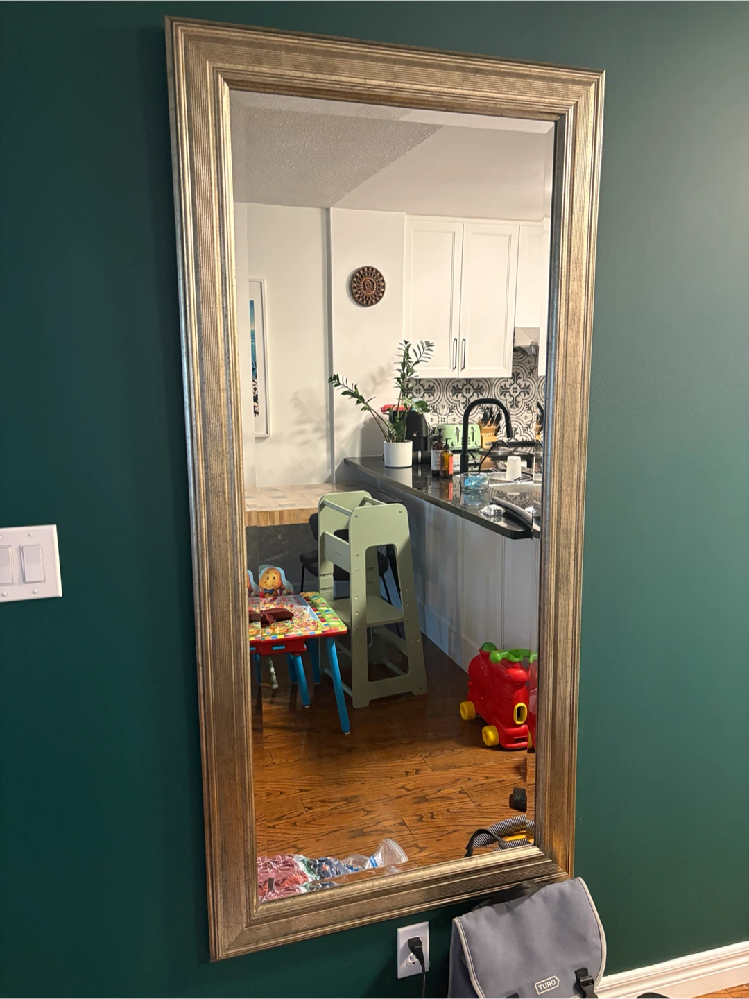 Gold Framed Mirror - photo 3