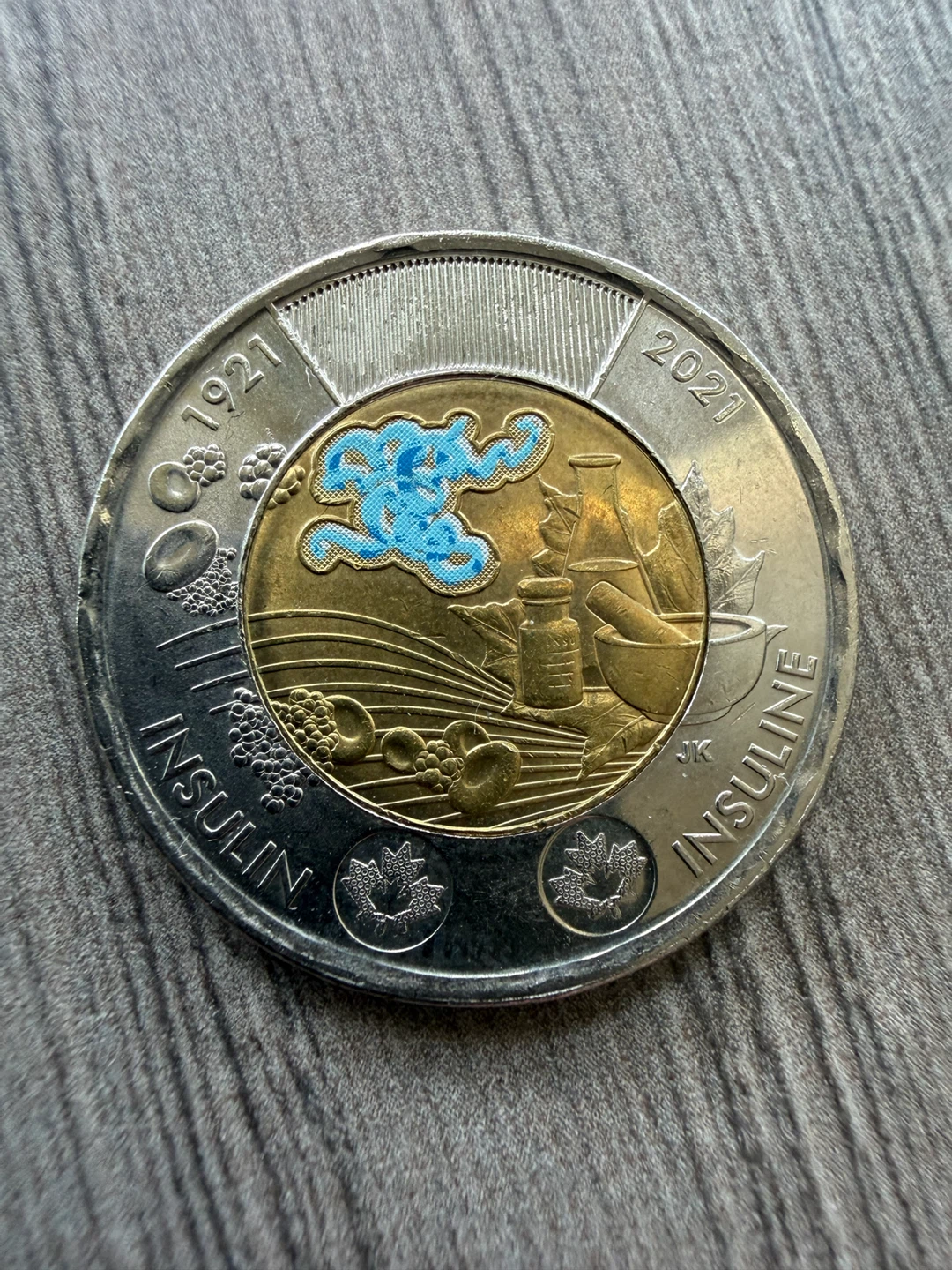Canada 2021 2 Dollar Coin - Insulin 100th Anniversary