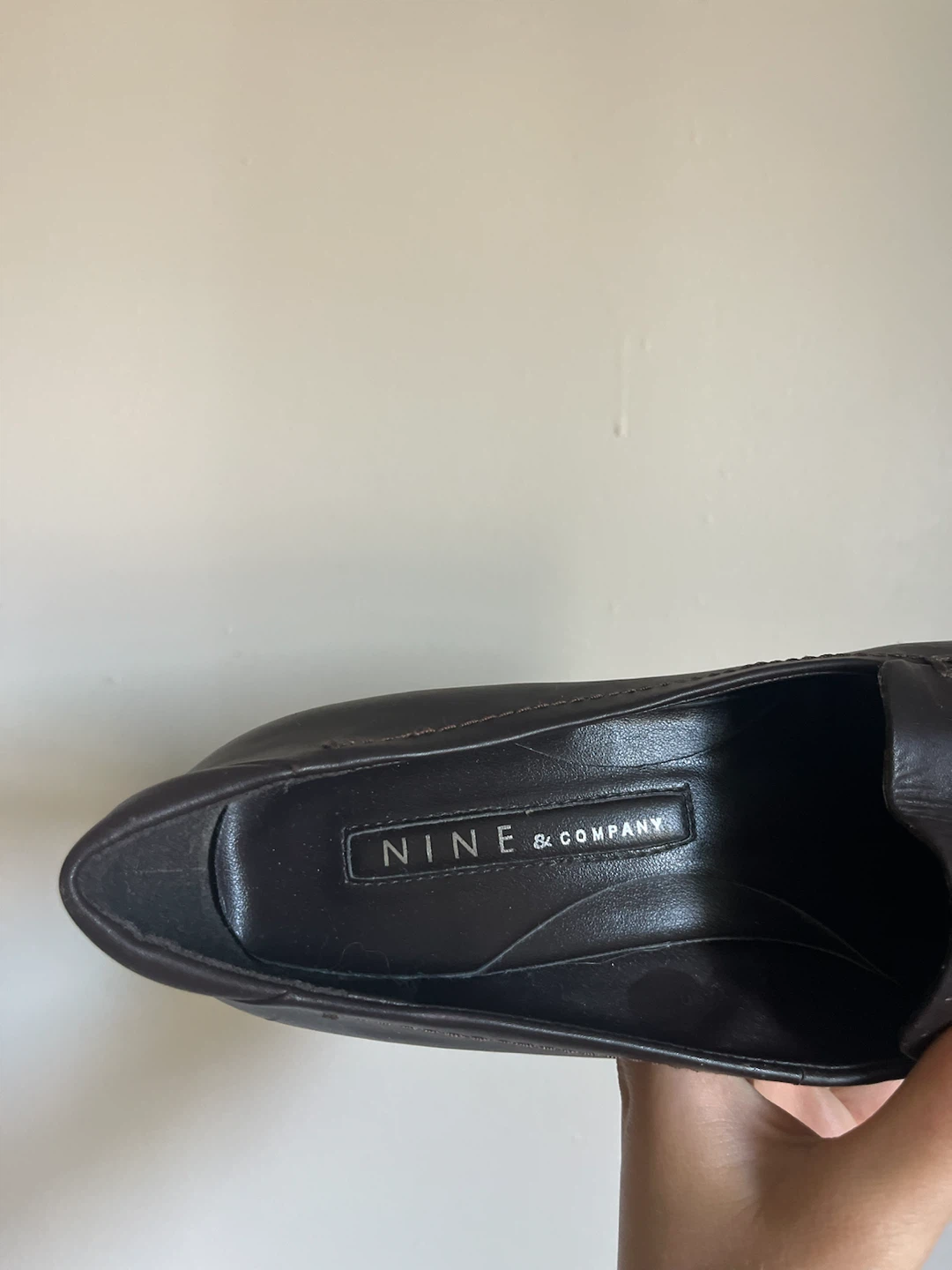 Nine & Company Brown Loafer Heels - photo 2