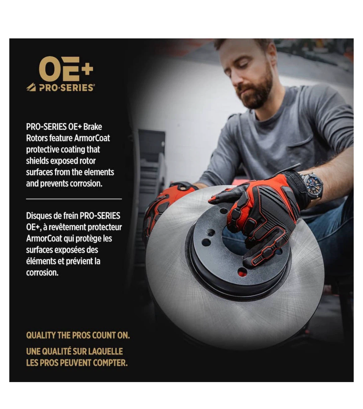 OE Pro-Series front brake rotors