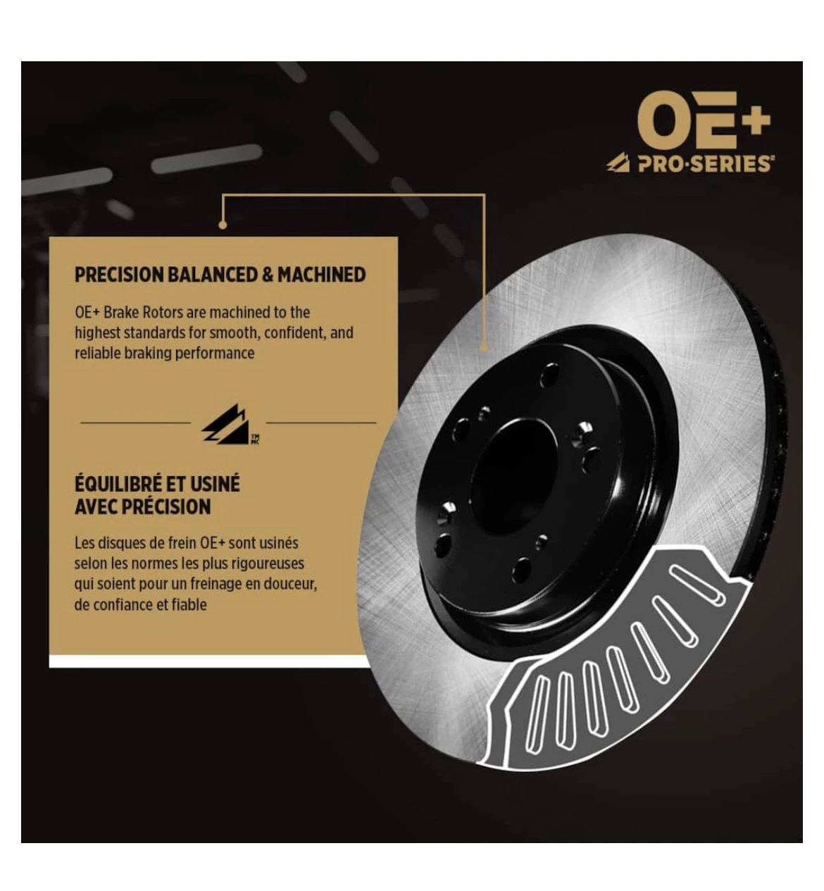 OE Pro-Series front brake rotors - photo 3