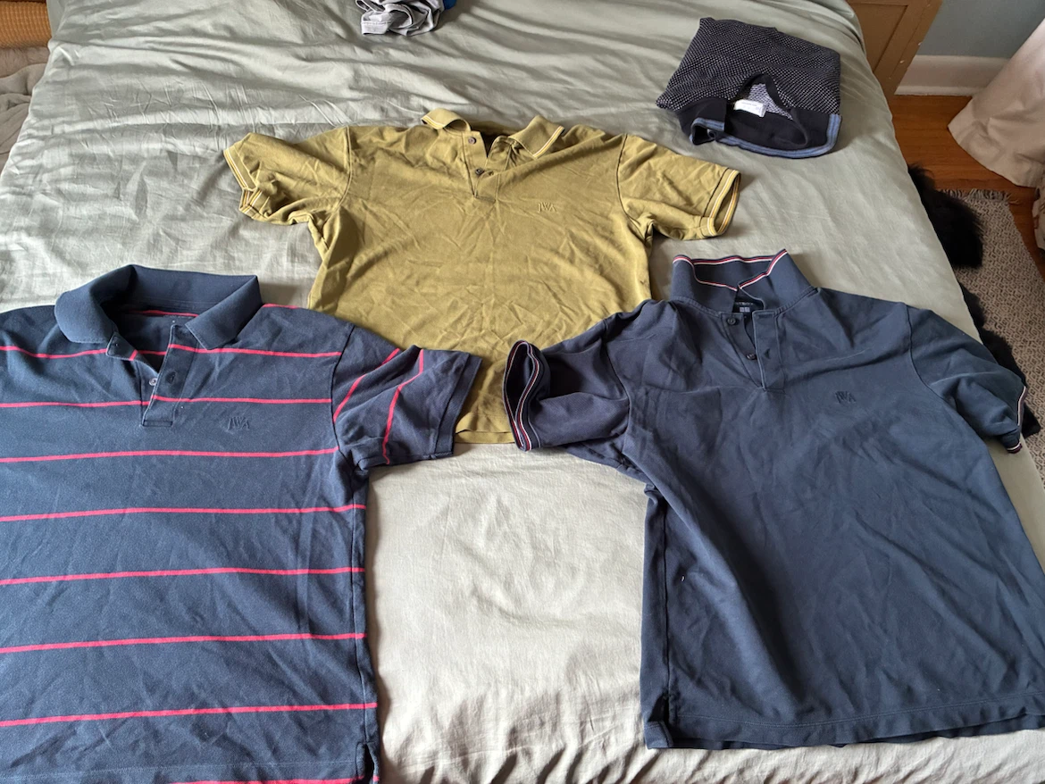 Uniqlo x JW Anderson Polo Shirts (3) - Men’s Large - photo 2