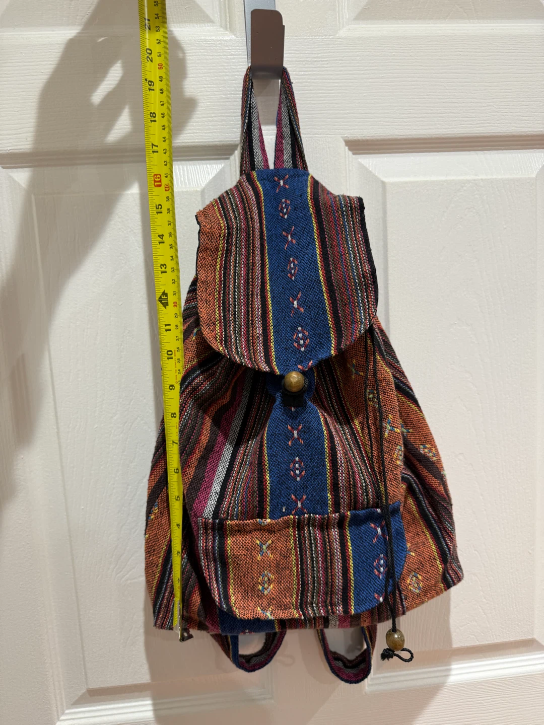 Striped Pattern Backpack - photo 4