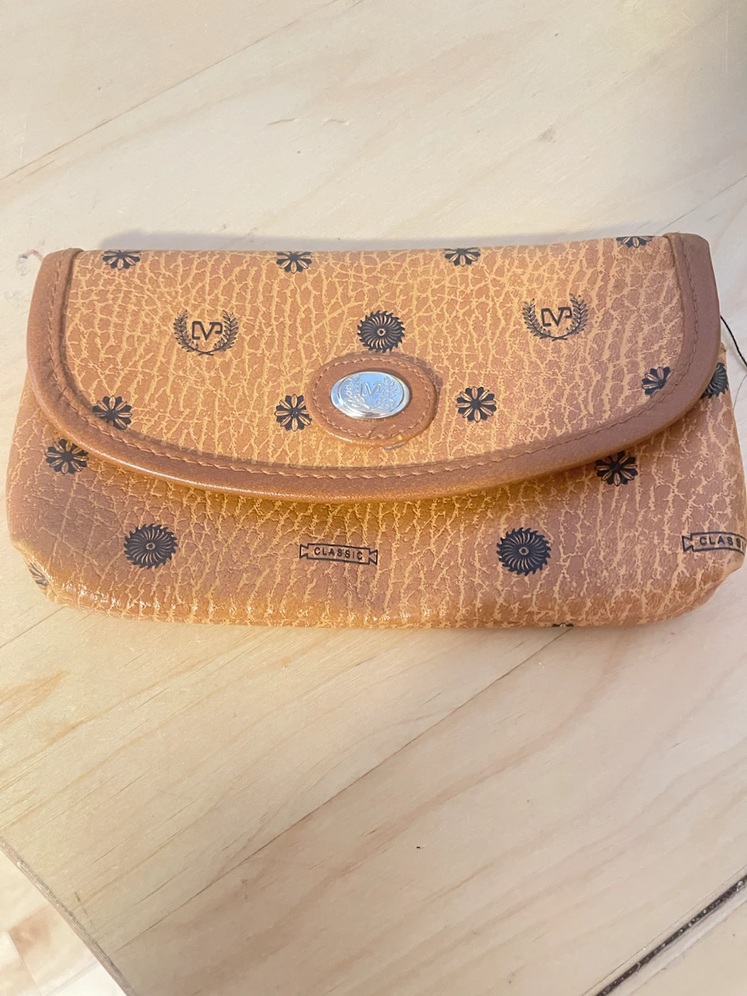 Tan "Classic" Clutch Wallet