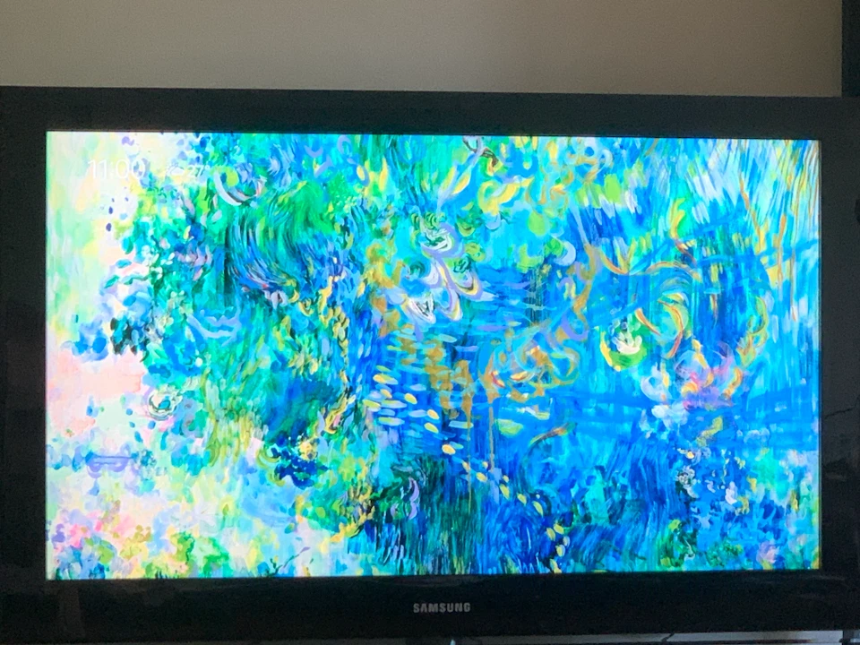 SAMSUNG 40" LCD TV w/ REMOTE