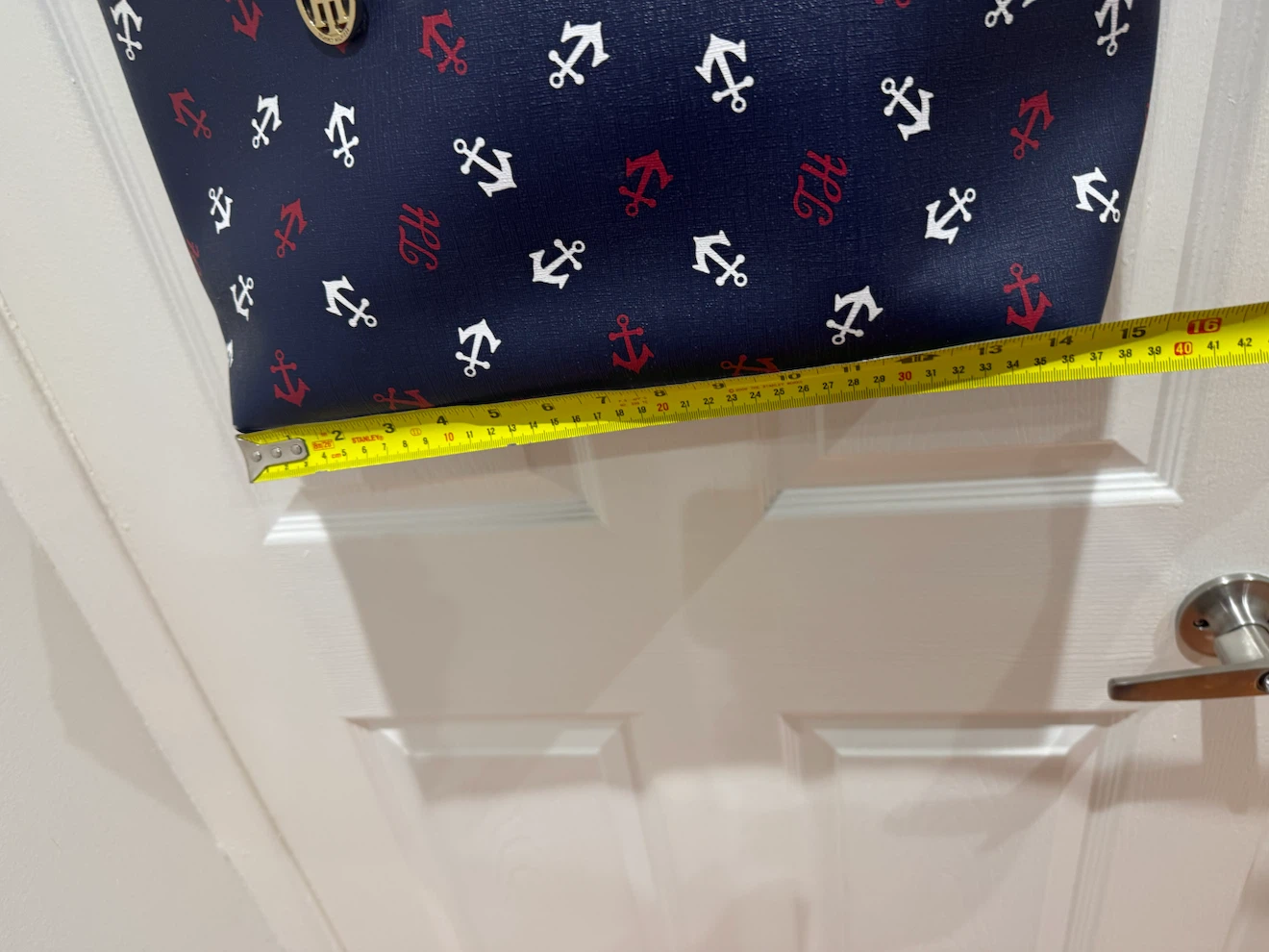 Tommy Hilfiger Navy Anchor Tote Bag - photo 3
