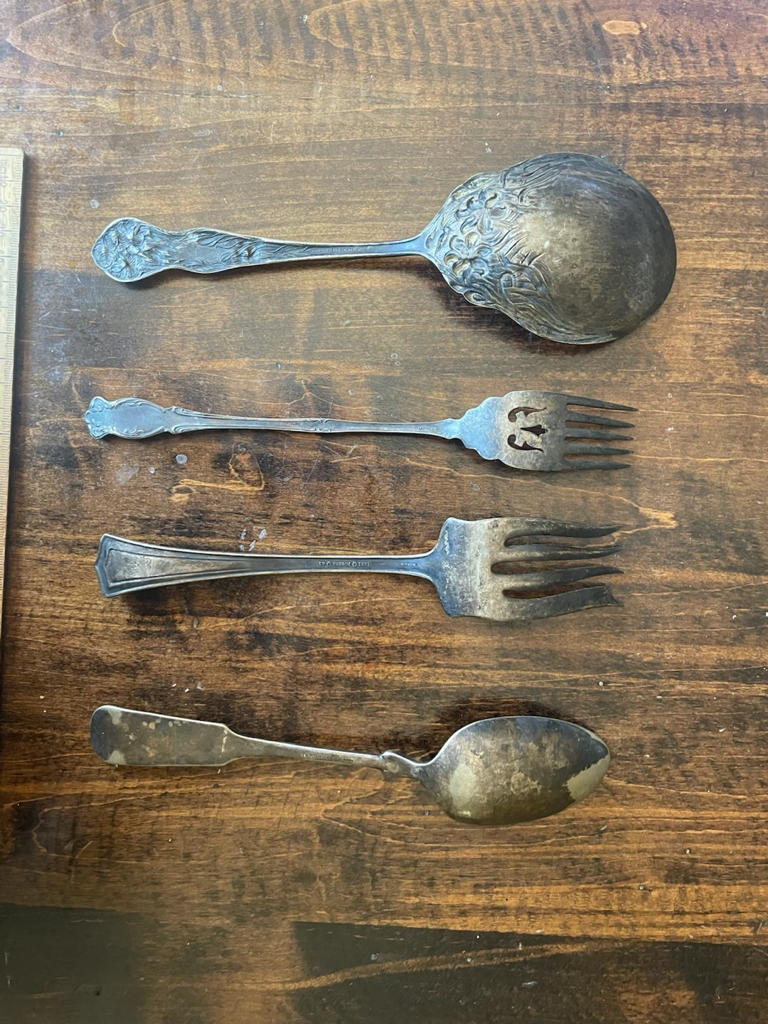Silver plated utensils - photo 2