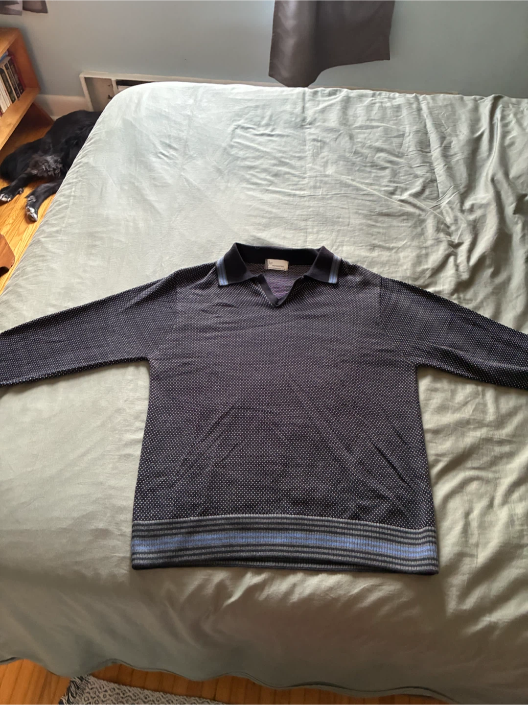 Jockmasters Knit Polo Sweater – Men’s Large - photo 2