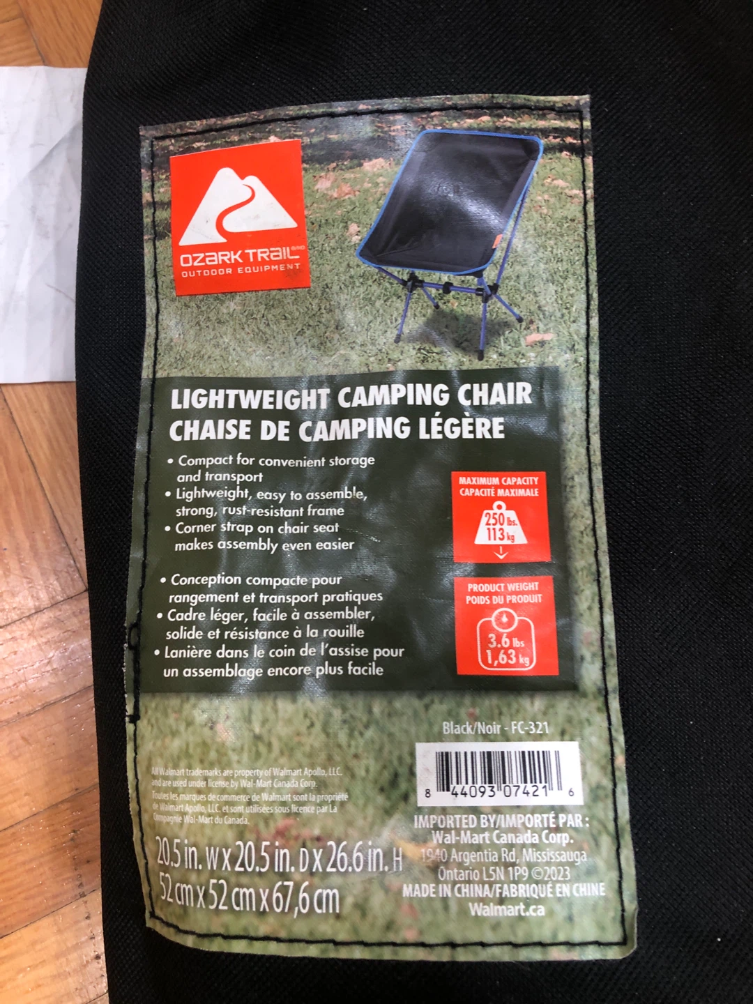 Ozark Trail Lightweight Camping Chair - photo 2